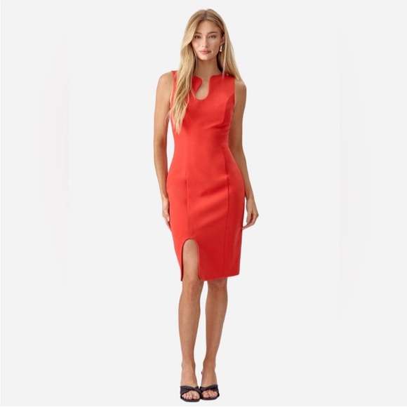 Adeline Rae Red Dress - NWT - Small - Picture 1 of 4